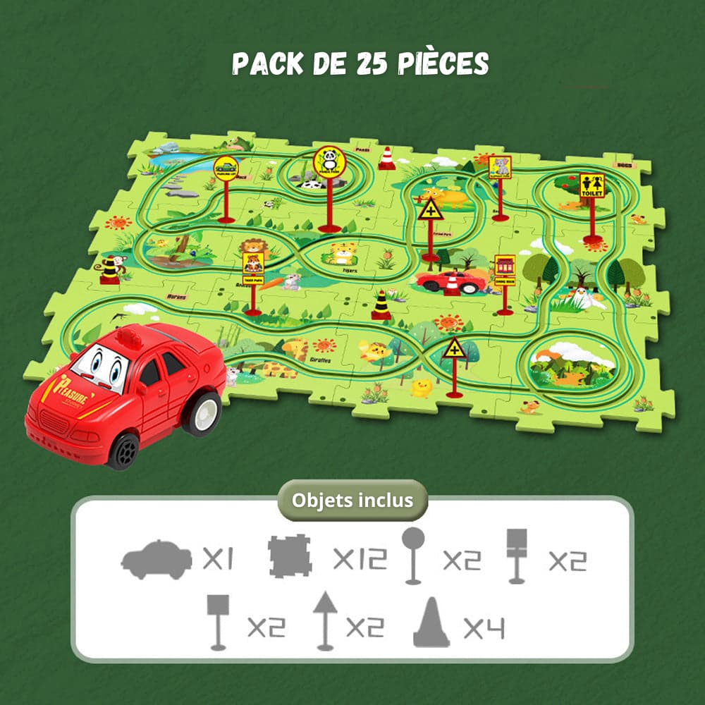 Miki RacePuzzle™ - L'aventure ultime de la course