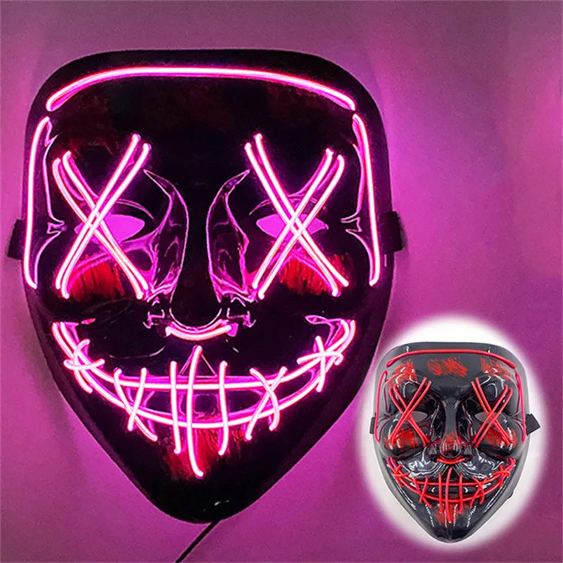 Masque LED - La Purge Halloween 🎃👻👻